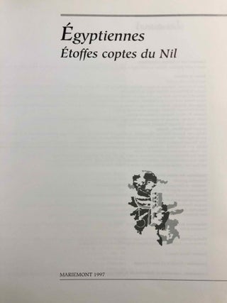 Egyptiennes: Etoffes coptes du Nil