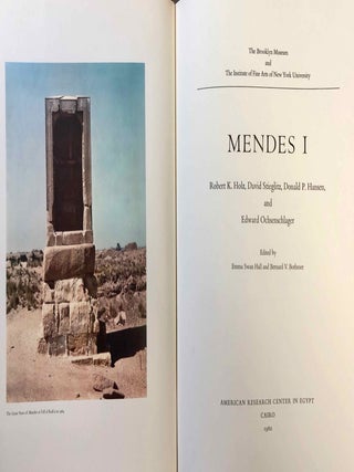 Mendes I & II, with: Addenda and Errata & Additional Bibliography and Abbreviations, loosely added (complete set)[newline]M7087-03.jpg