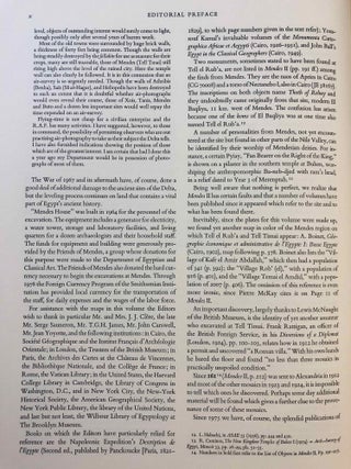 Mendes I & II, with: Addenda and Errata & Additional Bibliography and Abbreviations, loosely added (complete set)[newline]M7087-08.jpg