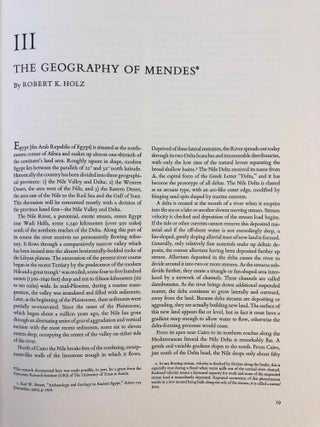 Mendes I & II, with: Addenda and Errata & Additional Bibliography and Abbreviations, loosely added (complete set)[newline]M7087-11.jpg