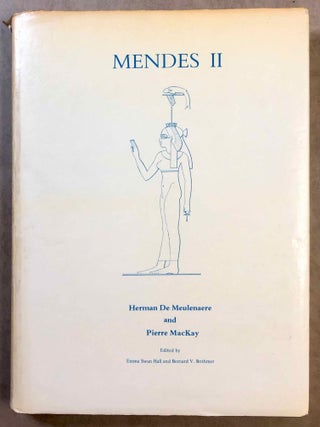 Mendes I & II, with: Addenda and Errata & Additional Bibliography and Abbreviations, loosely added (complete set)[newline]M7087-17.jpg