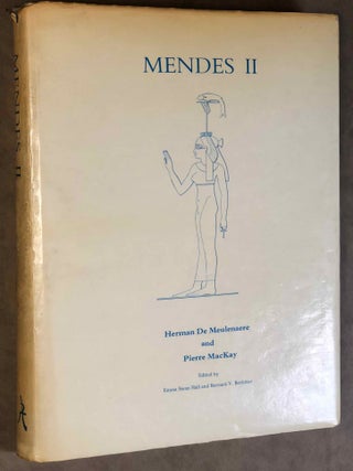 Mendes I & II, with: Addenda and Errata & Additional Bibliography and Abbreviations, loosely added (complete set)[newline]M7087-18.jpg