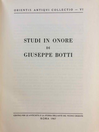 Studi in onore Giuseppe Botti[newline]M7092-03.jpg