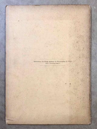 Alte Baureste und hieroglyphische Inschriften im Uadi Gasus. Mit Bemerkungen von A. Erman.[newline]M7096a-09.jpg