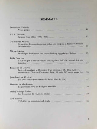 Mélanges Jacques Jean Clère. Papyrologie. Archéologie.[newline]M7100-02.jpg