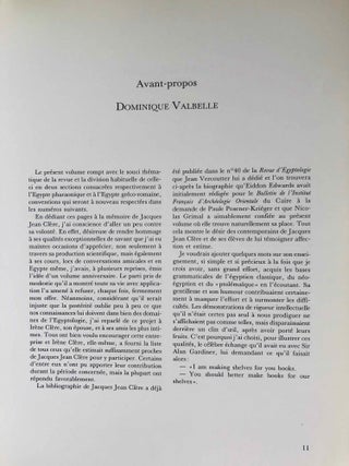 Mélanges Jacques Jean Clère. Papyrologie. Archéologie.[newline]M7100-04.jpg