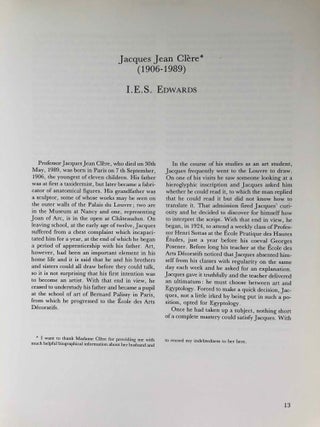 Mélanges Jacques Jean Clère. Papyrologie. Archéologie.[newline]M7100-05.jpg