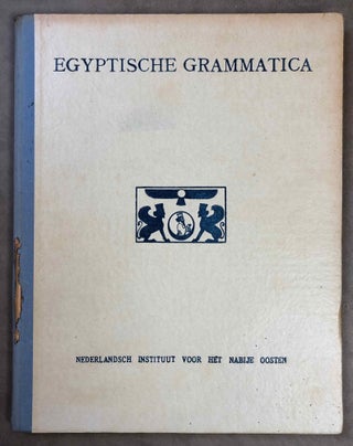 Item #M7106a Egyptische Grammatica. BUCK Adriaan, de[newline]M7106a.jpg