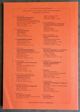 Systeme und Programme der ägyptischen Tempeldekoration. 3. Ägyptologische Tempeltagung, Hamburg, 1.-5. Juni 1994.[newline]M7108-05.jpg