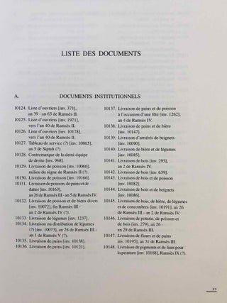 Catalogue des ostraca hiératiques non littéraires de Deir el-Medîneh. Tome XI: Nos 10124-10275[newline]M7125b-05.jpg