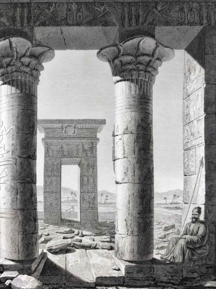 Item #M7128 Antiquités de la Nubie. Ou Monumens inédits des bords du Nil, situés entre la première et la seconde cataracte, dessinés et mesurés en 1819. GAU François Chrétien.[newline]M7128-000.jpg