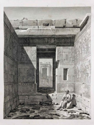 Antiquités de la Nubie. Ou Monumens inédits des bords du Nil, situés entre la première et la seconde cataracte, dessinés et mesurés en 1819.[newline]M7128-044.jpg