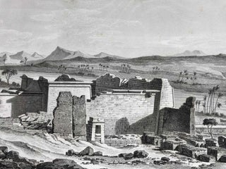 Antiquités de la Nubie. Ou Monumens inédits des bords du Nil, situés entre la première et la seconde cataracte, dessinés et mesurés en 1819.[newline]M7128-086.jpg