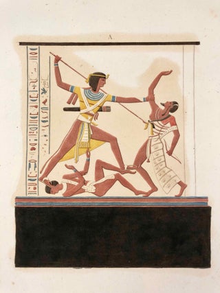 Antiquités de la Nubie. Ou Monumens inédits des bords du Nil, situés entre la première et la seconde cataracte, dessinés et mesurés en 1819.[newline]M7128-215.jpg