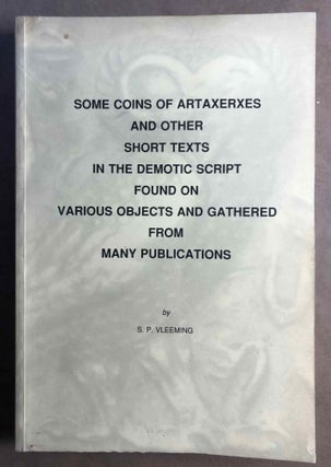 Item #M7129 Some coins of Artaxerxes and other short texts in the Demotic script found on various...[newline]M7129.jpg