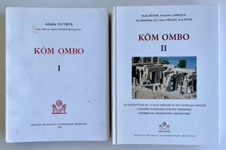 Item #M7133c Kom Ombo. Tome I: Les inscriptions du naos (sanctuaires, salle de l'énnéade, salle...[newline]M7133c-00.jpeg