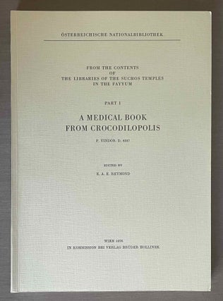 Item #M7141a From the contents of the libraries of the Suchos temples in the Fayyum. Part I: A...