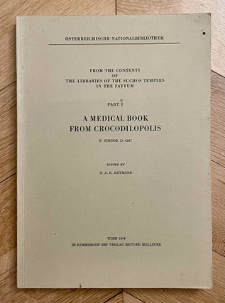 Item #M7141b From the contents of the libraries of the Suchos temples in the Fayyum. Part I: A...