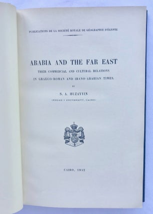 Arabia and the Far East. Their commercial and cultural relations in Graeco-Roman and Irano-Arabian times.[newline]M7143-05.jpg