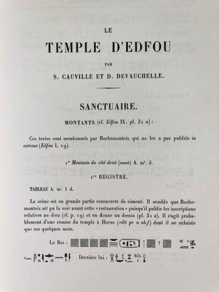 Le temple d'Edfou. Tome XV.[newline]M7147a-03.jpg
