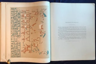 Wall drawings and monuments of El Kab. Vol. I: The tomb of Paheri. Vol. II: The tomb of Sebeknecht. Vol. III: The temple of Amenhetep III. Vol. IV: The tomb of Renni (complete set)[newline]M7150-16.jpg