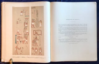 Wall drawings and monuments of El Kab. Vol. I: The tomb of Paheri. Vol. II: The tomb of Sebeknecht. Vol. III: The temple of Amenhetep III. Vol. IV: The tomb of Renni (complete set)[newline]M7150-18.jpg