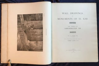Wall drawings and monuments of El Kab. Vol. I: The tomb of Paheri. Vol. II: The tomb of Sebeknecht. Vol. III: The temple of Amenhetep III. Vol. IV: The tomb of Renni (complete set)[newline]M7150-22.jpg