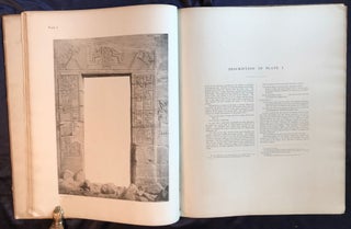 Wall drawings and monuments of El Kab. Vol. I: The tomb of Paheri. Vol. II: The tomb of Sebeknecht. Vol. III: The temple of Amenhetep III. Vol. IV: The tomb of Renni (complete set)[newline]M7150-25.jpg