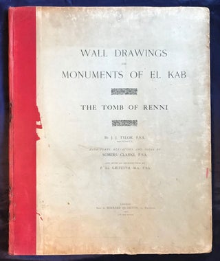 Wall drawings and monuments of El Kab. Vol. I: The tomb of Paheri. Vol. II: The tomb of Sebeknecht. Vol. III: The temple of Amenhetep III. Vol. IV: The tomb of Renni (complete set)[newline]M7150-33.jpg