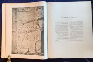 Wall drawings and monuments of El Kab. Vol. I: The tomb of Paheri. Vol. II: The tomb of Sebeknecht. Vol. III: The temple of Amenhetep III. Vol. IV: The tomb of Renni (complete set)[newline]M7150-37.jpg