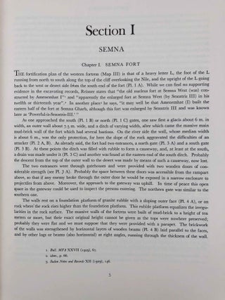 Second cataract forts. Vol. I: Semna - Kumma, excavated by George Andrew Reisner. Vol. II: Uronarti; Shalfak; Mirgissa, excavated by George Andrew Reisner and Noel F. Wheeler (complete set)[newline]M7151-12.jpg