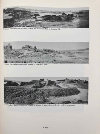 Second cataract forts. Vol. I: Semna - Kumma, excavated by George Andrew Reisner. Vol. II: Uronarti; Shalfak; Mirgissa, excavated by George Andrew Reisner and Noel F. Wheeler (complete set)