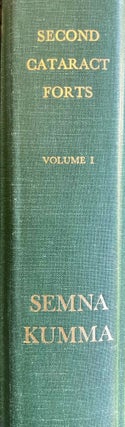 Item #M7151c Second cataract forts. Vol. I: Semna - Kumma, excavated by George Andrew Reisner....