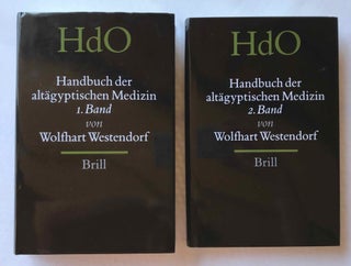 Item #M7154 Handbuch der altägyptischen Medizin. 2 volumes (complete set). WESTENDORF Wolfhart[newline]M7154.jpg