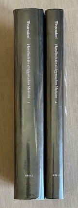 Item #M7154b Handbuch der altägyptischen Medizin. 2 volumes (complete set). WESTENDORF Wolfhart