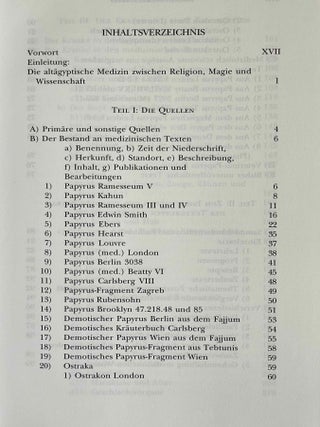 Handbuch der alt&auml;gyptischen Medizin. 2 volumes (complete set)[newline]M7154b-03.jpeg