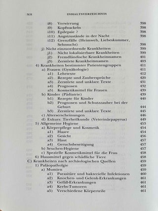 Handbuch der alt&auml;gyptischen Medizin. 2 volumes (complete set)[newline]M7154b-08.jpeg