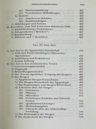 Handbuch der alt&auml;gyptischen Medizin. 2 volumes (complete set)[newline]M7154b-09.jpeg