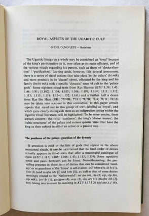 Ritual and sacrifice in the ancient Near East. Proceedings of the international conference organized by the Katholieke Universiteit Leuven from the 17th to the 20th of April 1991[newline]M7157-04.jpg