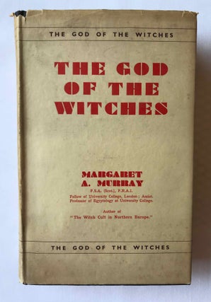 Item #M7180 The God of the Witches. MURRAY Margaret Alice[newline]M7180.jpg