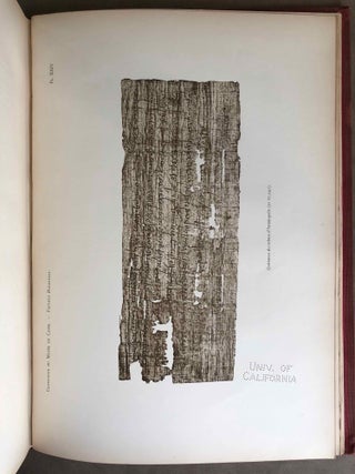 Papyrus grecs d'époque byzantine. Tome I, fasc. 1 & 2, complete in itself (Catalogue Général du Musée du Caire, Nos 67001-67089 & 67089-67124)[newline]M7184-16.jpg
