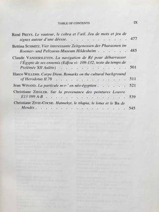 Elkab and beyond. Studies in honour of Luc Limme.