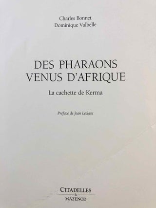 Des pharaons venus d'Afrique
