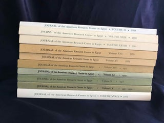 Journal of the American Research Center in Egypt (JARCE). Volumes 1 (1962) to 53 (2017) (complete run)[newline]M7196-01.jpg
