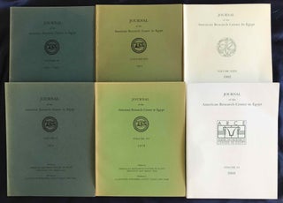 Journal of the American Research Center in Egypt (JARCE). Volumes 1 (1962) to 53 (2017) (complete run)[newline]M7196-02.jpg