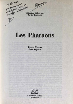 Les Pharaons. Les noms. Les thèmes. Les lieux.