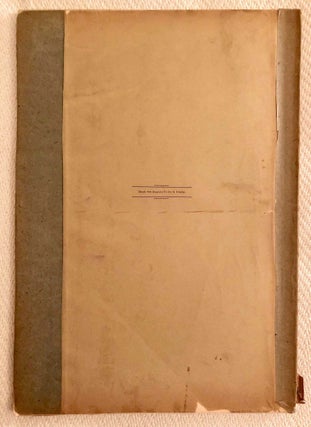 Vorderasiatische Schriftdenkmäler der königlichen Museen zu Berlin. Heft 1 (1907) to Heft 16 (1917), including the complete edition of the Amarna Tontafeln by Otto Schroeder in Hefte XI/1, XI/2 and XII. 16 fascicles.