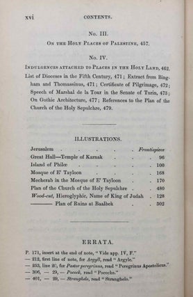 Journal of a Tour in Egypt, Palestine, Syria and Greece with Notes and an Appendix on Ecclesiastical Subjects[newline]M7211-12.jpg