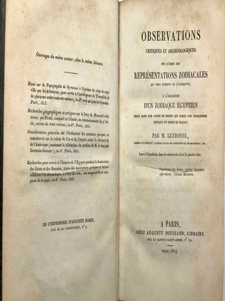 M&eacute;langes Egyptiens. Five volumes in one.[newline]M7215-05.jpg