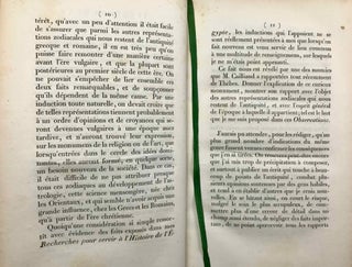 Mélanges Egyptiens. Five volumes in one.